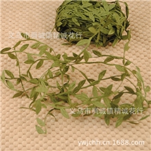 厂家直销现货供应仿真叶子藤条，编花环藤条花环配件等