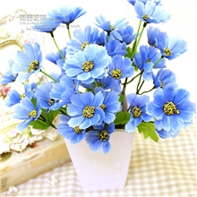 特价21头小樱花台桌面装饰花批发仿真花绢花假花厂家直销