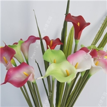 《热销推荐》浙江高仿真花PU马蹄莲装饰花胸花PU花量大从优