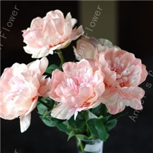 【厂家直销】PU牡丹高仿真花装饰花PU花供应仿真花仿真植物