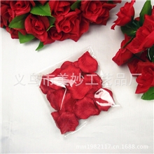 【厂家直销】婚庆人造装饰假花瓣布花瓣仿真玫瑰花瓣