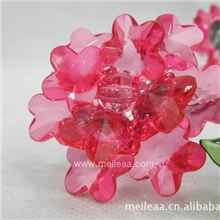 【厂家批发】精致欧式水晶花亮片仿水晶亚克力材质