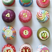 蛋糕烘焙纸杯纸模防油纸杯马芬杯CUPCAKE纸杯底5cm高3.25cm