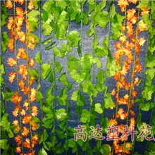 仿真红枫叶仿真葡萄藤仿真树叶仿真草坪塑料草坪仿真草坪批发