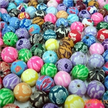 12MM软陶圆珠,软陶工厂,软陶圆珠批发,珠子配件，软陶