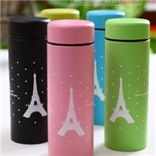 2013新款埃菲尔铁塔保温杯子不锈钢真空保暖杯批发混批220ml
