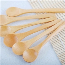 陶瓷杯小勺子纯天然木勺木调羹咖啡勺汤勺陶瓷杯子配件批发
