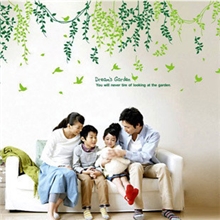 【企业集采】墙贴浪漫满屋梦想花园温馨墙贴三代可移除墙贴LM8003