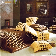 全棉仿活性印花四件套床上用品批发定做