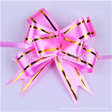 批发57*5cm金边大拉花婚庆新房婚礼布置装饰花束包装材料