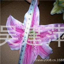 供应仿真花百合花朵，厂家直销