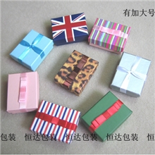 戒指盒包装盒饰品盒批发韩版首饰盒项链盒多尺寸定做礼品盒