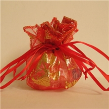 定制烫金袋首饰袋环保袋棉布袋珍珠纱袋欧根纱袋婚庆用品袋