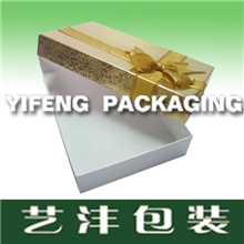 艺沣包装厂家供应天地盖纸盒金卡纸盒丝带蝴蝶结纸盒