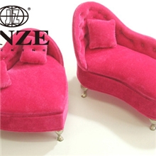 布艺沙发首饰盒A07贵妃小沙发首饰盒