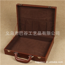 售楼开盘专用Pu皮质交房盒高档皮盒生产厂家钥匙交房盒