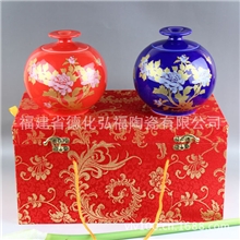 【企业集采】批发茶叶罐香粉罐密封罐储物罐陶瓷礼品