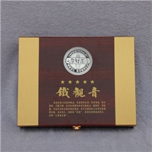 铁观音高档木盒包装6罐装茶业包装厂家批发