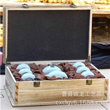 专注于陶瓷茶具实木包装木盒研发制作生产