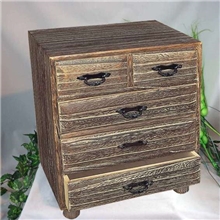 出口品质保证曹县诚龙工艺生产各种木制做旧炭烧收纳盒