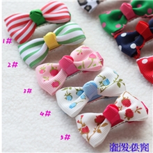 纯手工韩国饰品批发新款韩版儿童头花工厂直销宝宝饰品发夹边夹