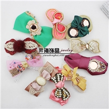 2013韩国超美精致镶钻发夹头饰发饰冬天地摊热卖新品