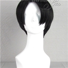 COSPLAY假发进击的巨人利威尔兵长高温丝厂家直销动漫假发