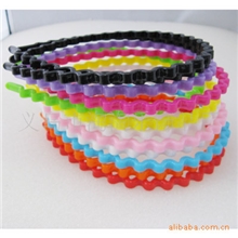 TTS953波浪塑料发卡发箍生产加工头卡发卡方便面发卡发箍