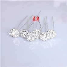 杰轩饰品时尚水钻簪子镶钻盘发发簪韩国流行首饰厂家直销批发