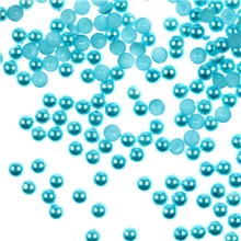 义乌市散珠子批发diy珍珠14mm半面珍珠塑料散珠子