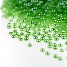 批发12MM半面仿珍珠珍珠辅料义乌饰品配件厂