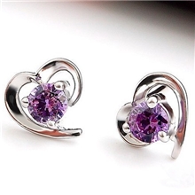 韩国饰品银饰厂家925纯银耳钉柔美耳钉耳环镶钻耳钉一件代发