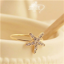 2013新款韩剧推荐海星韩国戒指精致款