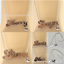 项饰新款出口原单欧美饰品个性定制外贸复古锁骨夸张时尚项链