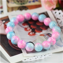 日本风原宿系zipper星空云彩渐变手工串珠手链义乌厂家批发混批