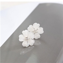 557日韩饰品甜美Elisha梅花耳钉耳环耳饰饰品批发混批包邮中