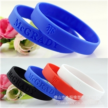 麦迪MCGRADY硅胶手环魔术队麦蒂手腕带nba手圈手镯运动手链