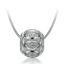 厂家批发925纯银转运珠淘宝货源佛珠项链韩国饰品新款时尚吊坠