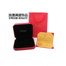 小卡高档手镯盒手提袋保证书专柜手镯盒