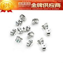 厂家直销批发925纯银耳钉托耳钉银耳塞银耳堵耳座一对