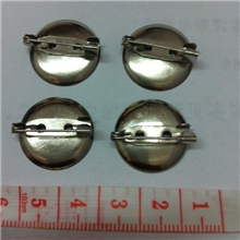 供应胸针托盘针简针扣针圆底胸针铜胸针铁胸针