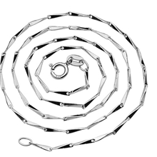 韩款瓜子链银扣白金款项链时尚饰品女款配链加工定制