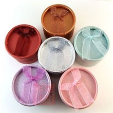 圆形戒指盒子时尚美观包装盒子指环盒子