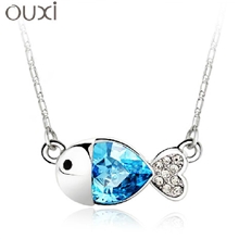 【欧希】采用施华洛世奇元素时尚项链送女友小丑鱼生日礼物