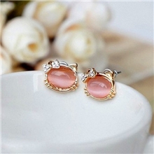 A0011新款耳环清新可爱日韩版淑女最爱hellokitty猫耳钉混批