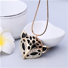 精品店热销高档饰品新款天纪狐毛衣链韩国韩版长款项链批发订做