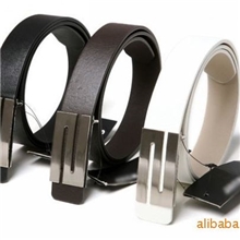 杰克2012专柜款平面皮带S型皮带平滑扣皮带b29