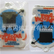 定做反光挂饰、PVC双面反光挂件、反光新潮挂件
