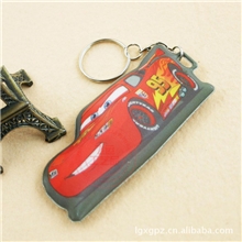【2013最受关注网商】供应磨沙压纹PVC钥匙扣卡通钥匙扣