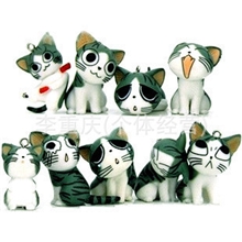 T厂家直销猫小奇超可爱手机挂件批发01起司猫手机链